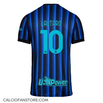 Maglia Calcio Inter Milan Lautaro Martinez #10 Prima Divisa 2025-26 Manica Corta Maglia Calcio Inter Milan Lautaro Martinez #10 Prima Divisa 2025-26 Manica Corta